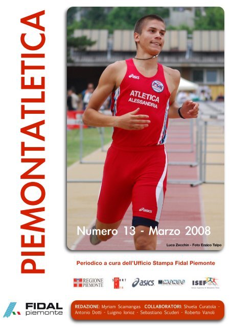 Piemontatletica marzo - Fidal Piemonte