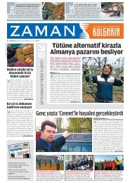 SayÄ± 16 / 18-24 Nisan 2011 - Zaman Bulgaristan