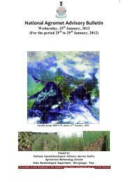 Wednesday, January 25, 2012 - Agricultural Meteorology Division