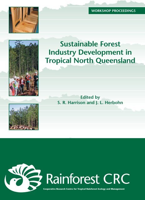 Sustainable Forest Industry Development in Tropical North ...