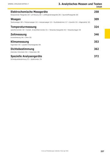 3. Analytisches Messen und Testen - Wies-Software