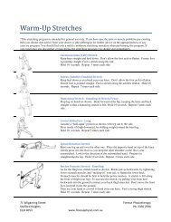 the Warm-up Program