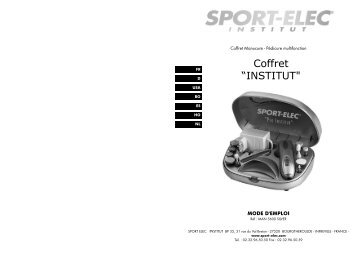 COFFRET MANUCURE [MAN5600] User Manual ... - Sport-elec.com
