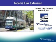 ST PowerPoint Template - City of Tacoma