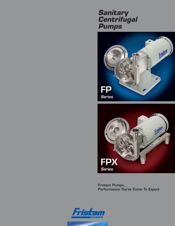 Fristam FP-FPX Process Pumps