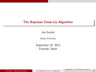 The Bayesian Chow-Liu Algorithm