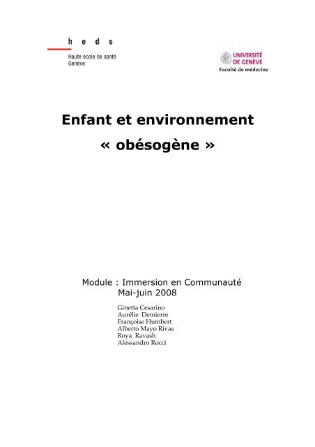 DÃ©finition de l'obÃ©sitÃ© chez l'enfant de 4 Ã  12 ans (Ã©cole prim