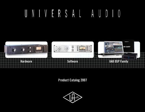 Software UAD DSP Family Hardware - Univers-sons.com