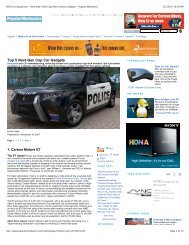 Police Car Equipment - New High-Tech Cop Patrol Vehicle Gadgets ...