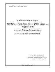 A Performance Study of TCP Tahoe, Reno, New- Reno, SACK ...
