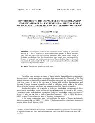 first 100 years of zooplankton research - Prirodno-matematiÄki ...