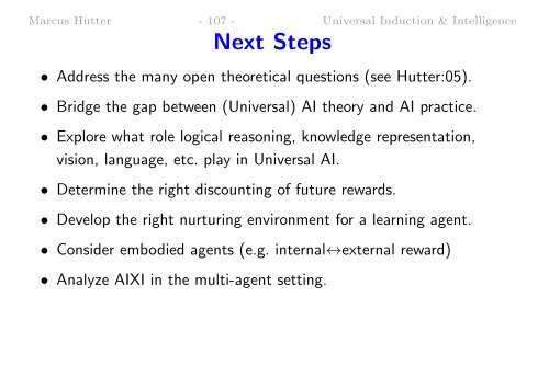 Slides in PDF - of Marcus Hutter