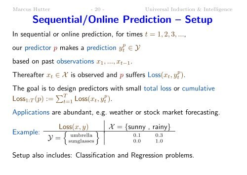 Slides in PDF - of Marcus Hutter