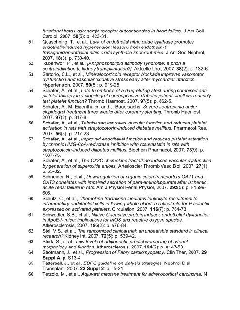 2007 1. Adamek, A., et al., High dose aspirin and left ventricular ...