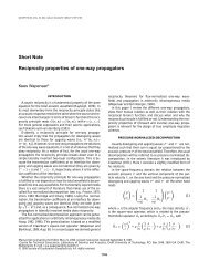 Short Note--Reciprocity properties of one-way propagators - TU Delft