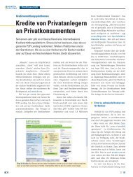 Kredite von Privatanlegern an Privatkonsumenten - Kredit Forum