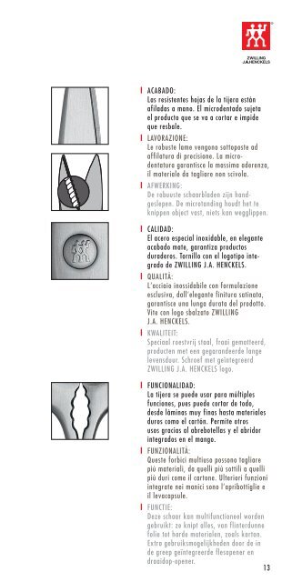 Download this chapter as PDF - Home - ZWILLING JA HENCKELS ...