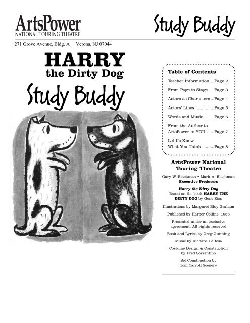 Harry the Dirty Dog - ArtsPower