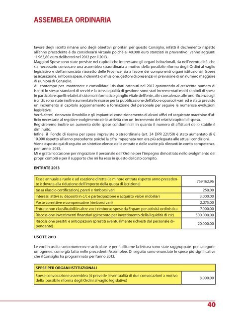 marzo 2013 (pdf - 1.4 MB) - Ordine Provinciale dei Medici Chirurghi ...