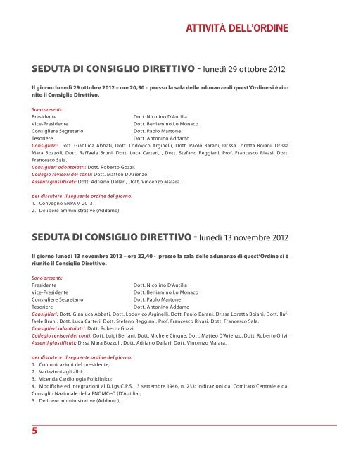 marzo 2013 (pdf - 1.4 MB) - Ordine Provinciale dei Medici Chirurghi ...