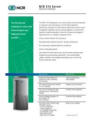 NCR S16 Server. - THE CORE MEMORY