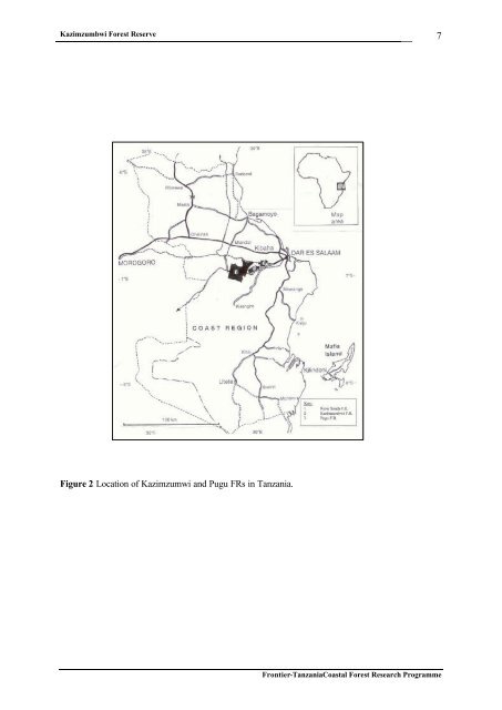 Frontier Tanzania Environmental Research REPORT 110 ...