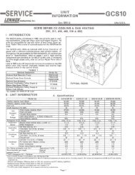 Gcs16 Cha16 Hvac Repair Parts