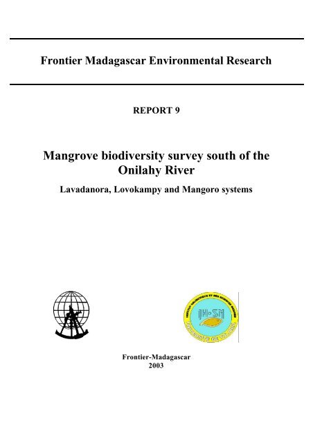Mangrove Biodiversity Survey South Of The Onilahy River - 