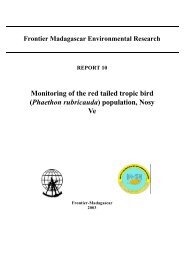 Monitoring of the red tailed tropic bird - Frontier-publications.co.uk