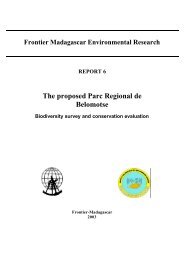 The proposed Parc Regional de Belomotse - Frontier-publications ...