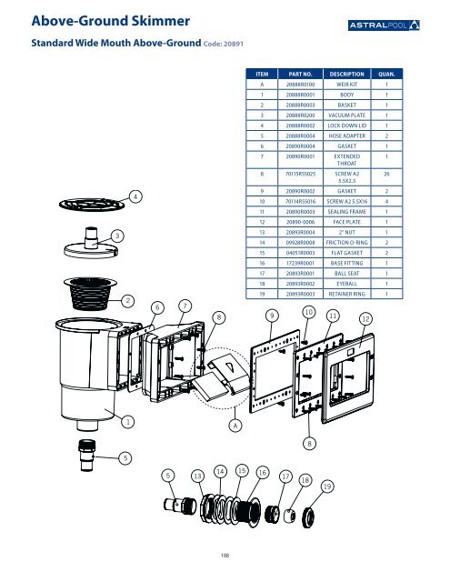 (LARGE FILE) AstralPool 2012 Parts Catalog - Astral Pool USA