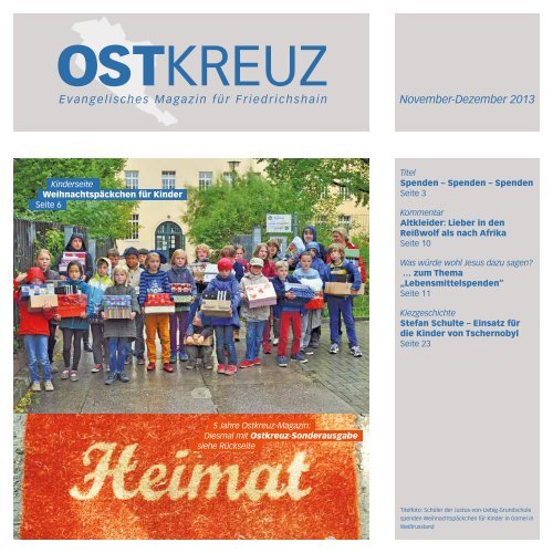 Gemeindebrief Ostkreuz - Evangelische Gemeinde Pfingst