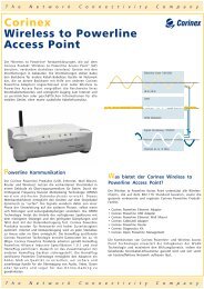 Was bietet der Corinex Wireless to