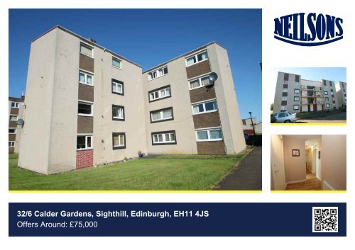 32/6 Calder Gardens, Sighthill, Edinburgh, EH11 4JS Offers Around ...