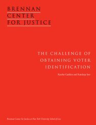 The Challenge of Obtaining Voter Identification