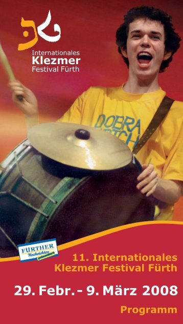 Klezmer Festival Booklet (.pdf - 2911KB) - Paul Bauer