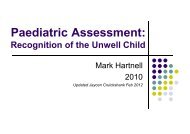 Assessment of the Sick Child - BHS Education Resource