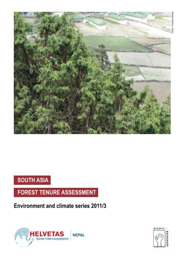 South ASiA ForeSt tenure ASSeSSment environment and climate ...