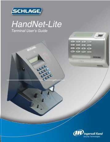 HandNet Lite Manual - Security Technologies