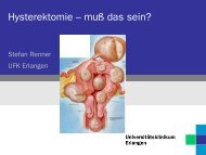 Hysterektomie - muss das sein?