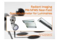 Radiant Imaging PM-NFMS Near-Field Goniophotometer - Pro-Lite ...