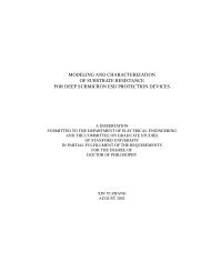 modeling and characterization of substrate resistance for deep ...