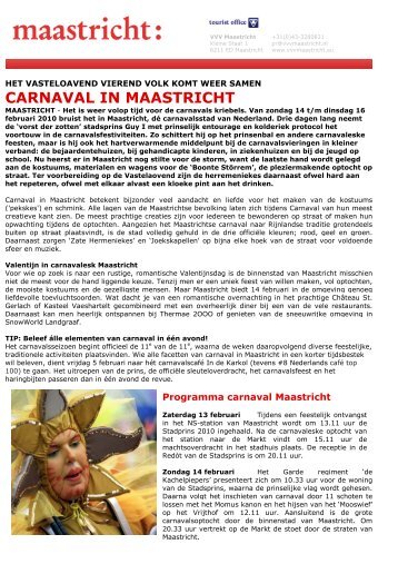 CARNAVAL IN MAASTRICHT