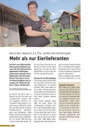 Artikel Astrid Spiri - FÃ¶rderverein Schweizer Kleintierrassen
