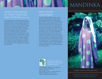 mandinka - National African Language Resource Center