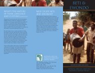 beti & ewondo - National African Language Resource Center