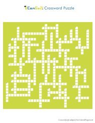 Crossword Puzzle - UCanGo2