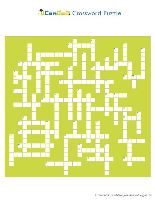 Crossword Puzzle - UCanGo2