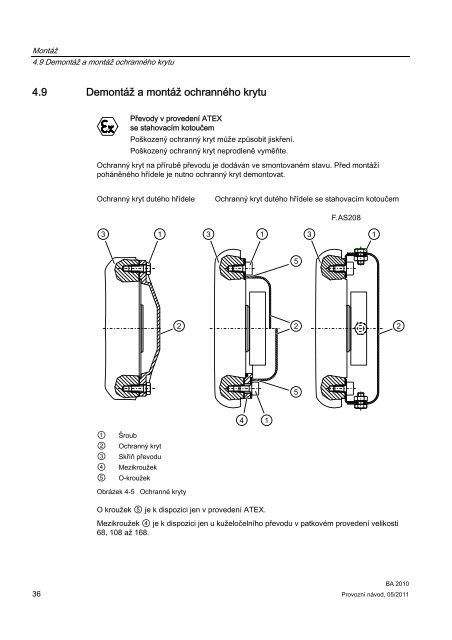 NÃ¡dod k obsluze MOTOX - MOTOR-GEAR as