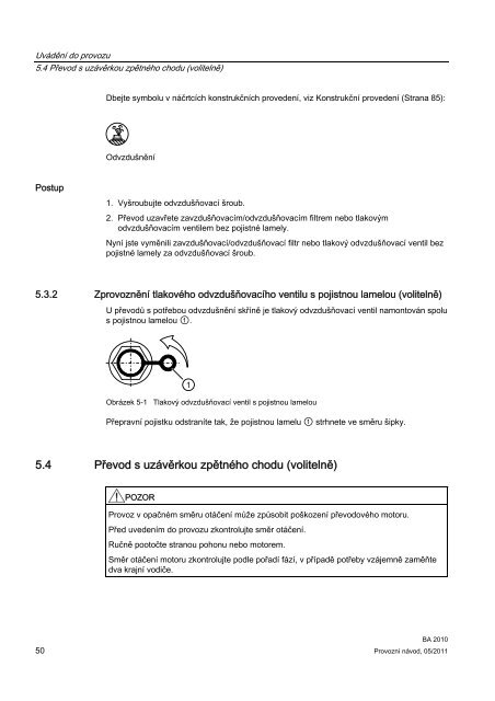 NÃ¡dod k obsluze MOTOX - MOTOR-GEAR as